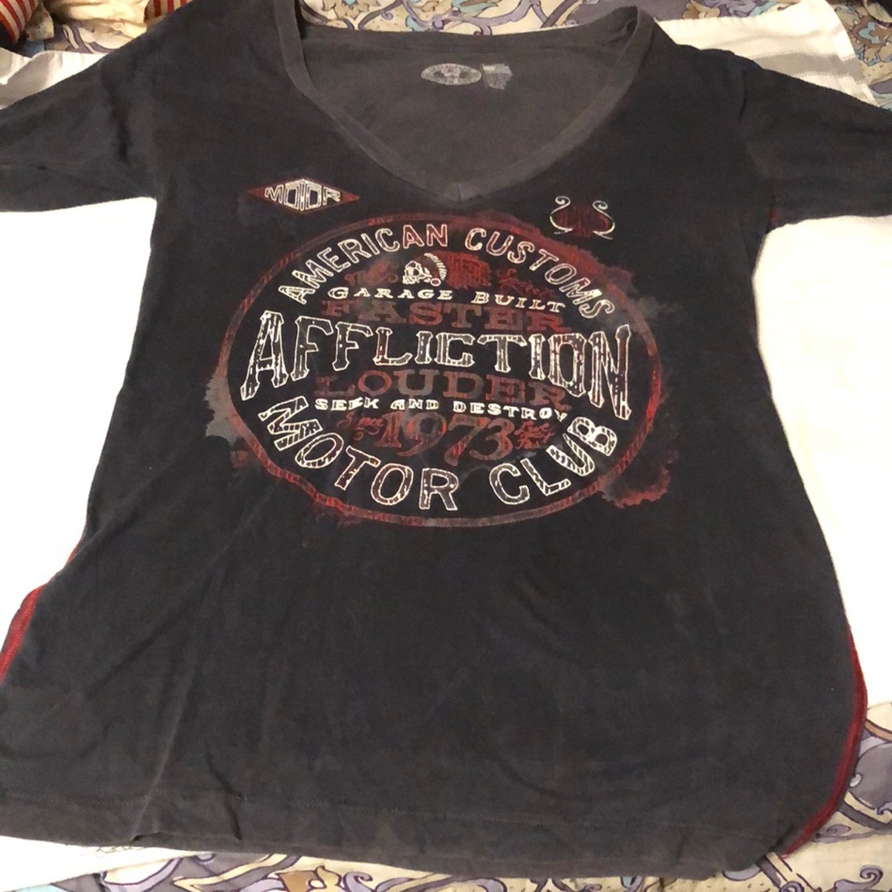 Affliction womens shirt